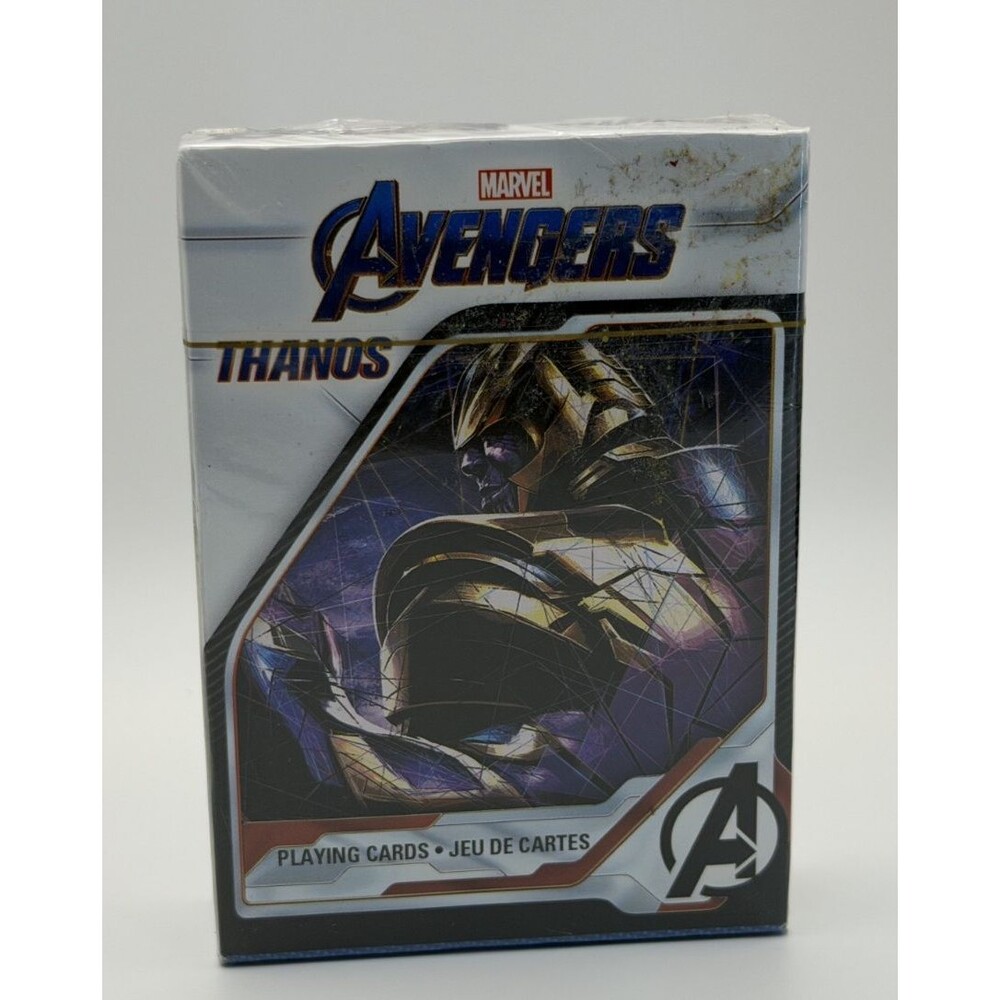 🟣🪐 Marvel Avengers THANOS Playing Cards – Infinity Gauntlet Edition! 🪐🟣